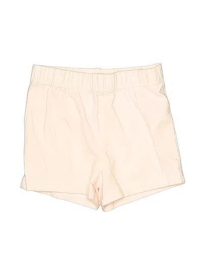 Pre-owned Simple Joys By Carter's Kids' Khaki Shorts In White