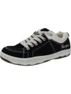 SIMPLE OS MENS SUEDE LOW TOP SKATE SHOES