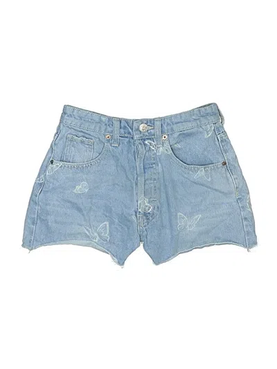 Pre-owned Simple Society Denim Shorts In Blue
