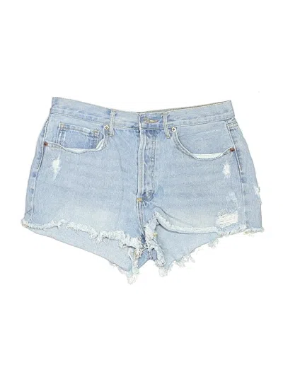 Pre-owned Simple Society Denim Shorts In Blue
