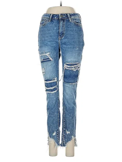 Pre-owned Simple Society Jeans In Blue