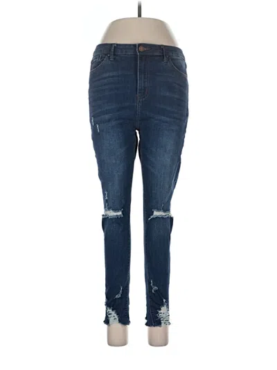Pre-owned Simple Society Jeans In Blue
