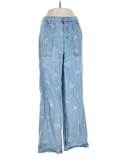 Pre-owned Simple Society Jeans In Blue