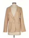 Simplee Blazer Jacket In Brown