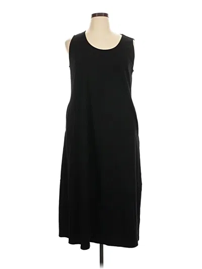 Pre-owned Simplee Casual Dress In Black