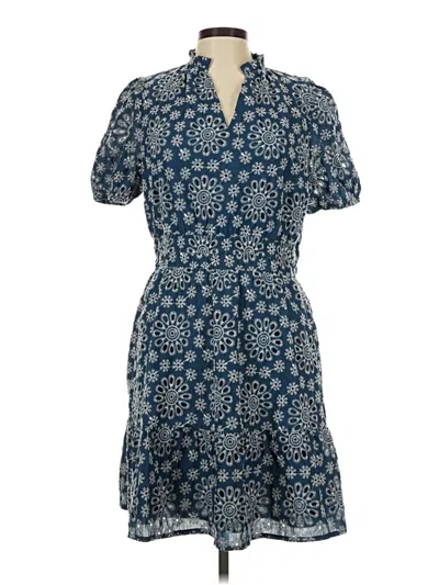 Pre-owned Simplee Casual Dress In Blue