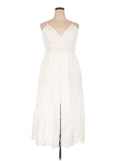 Pre-owned Simplee Casual Dress In Ivory