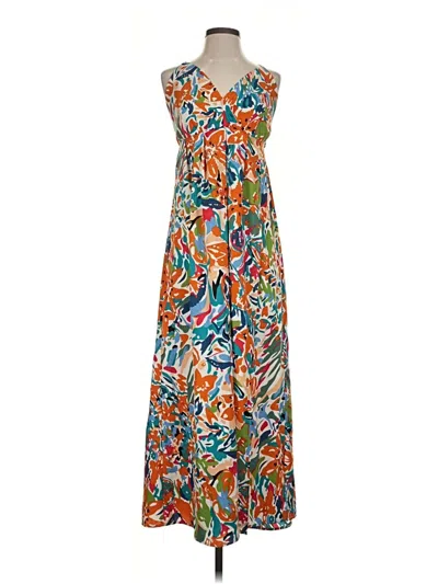 Pre-owned Simplee Casual Dress In Orange