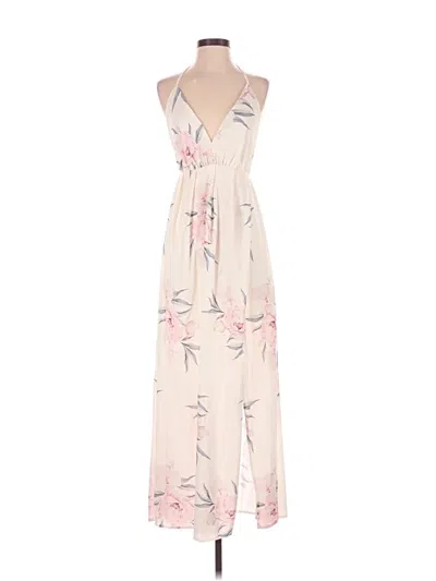 Pre-owned Simplee Casual Dress In White