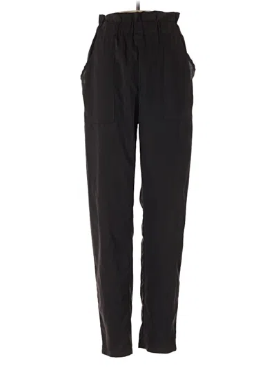 Pre-owned Simplee Casual Pants In Black