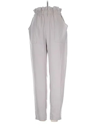 Pre-owned Simplee Casual Pants In Gray