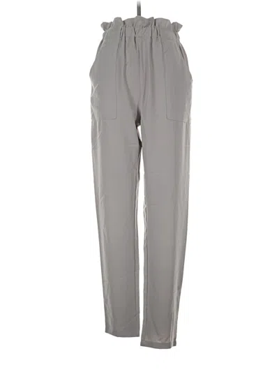 Pre-owned Simplee Casual Pants In Gray