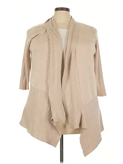 Pre-owned Simplee Coat In Tan