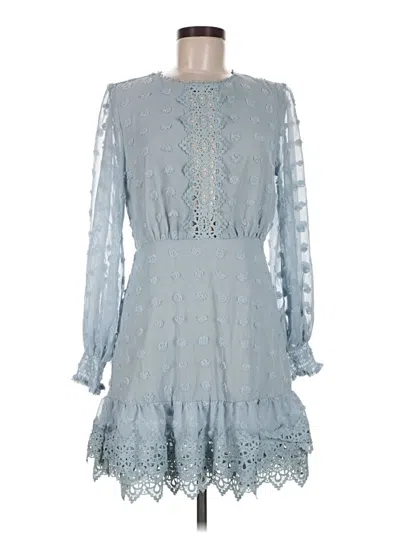 Simplee Cocktail Dress In Blue