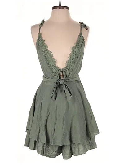 Pre-owned Simplee Cocktail Dress In Green