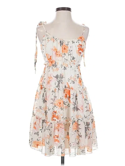 Pre-owned Simplee Cocktail Dress In Orange