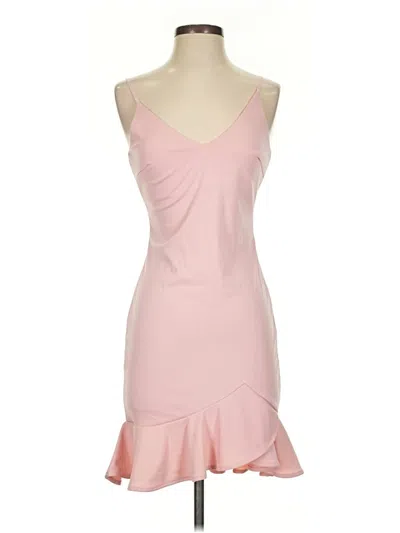 Pre-owned Simplee Cocktail Dress In Pink