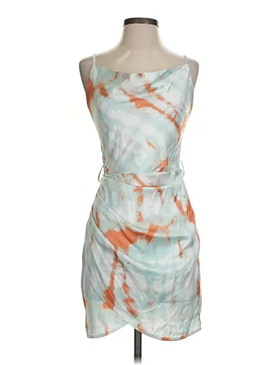 Pre-owned Simplee Cocktail Dress In Teal