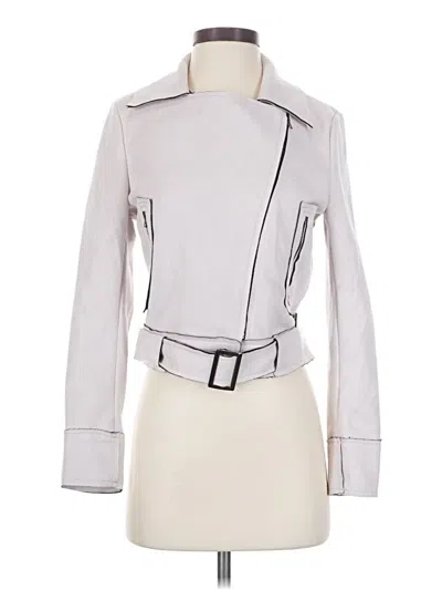 Pre-owned Simplee Jacket In Gray