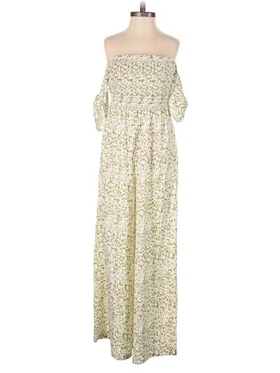 Pre-owned Simplee Jumpsuit In Green