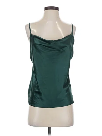 Pre-owned Simplee Tube Top Green Strapless Neckline Tops