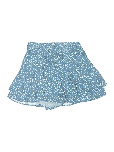 Pre-owned Simplefun Casual Skirt In Blue