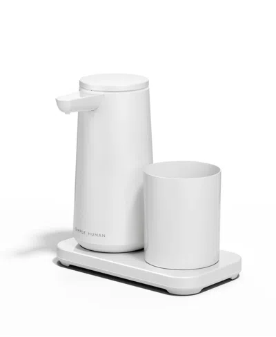Simplehuman 10 Oz. Sensor Pump Foam With Rinse Cup In White