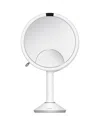 Simplehuman 10 Sensor Makeup Mirror, Trio Magnification & Adjustable Brightness In White