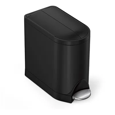 Simplehuman 10 Litre Butterfly Step Can In Matte Black