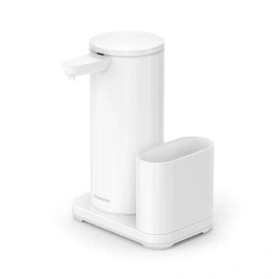 Simplehuman 14 Oz. Liquid Sensor Pump With Caddy In White