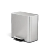 Simplehuman 16l Mini Rectangular Step Can, Brushed Stainless Steel In Brushed Stainless Steel