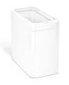 Simplehuman 25l Slim Open Can In White Stainless Steel