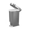 Simplehuman 40 Liter Slim Kitchen Step Can In Silver