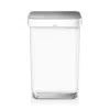Simplehuman 45-liter Rectangular Step Trash Can With Liner Pocket In White