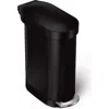 Simplehuman 45l Slim Liner Rim Step Trash Can