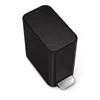 Simplehuman 5 Liter Slim Bathroom Trash Can With Liner Pocket In Black