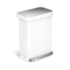 Simplehuman 55l Rectangular Step Can With Liner Pocket