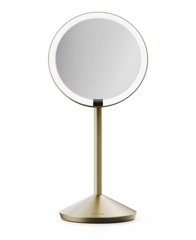 Simplehuman 5x Magnification Rechargeable Sensor Mirror In Transparent