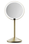 Simplehuman 5x Sensor Travel Mirror In Matte Gold Steel