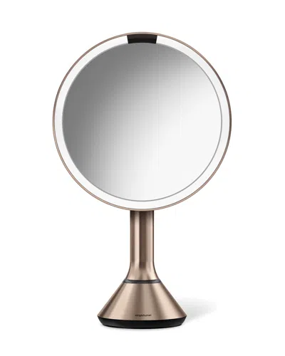 Simplehuman 8&#148 Sensor Makeup Mirror With Brightness Control, Rose-tone