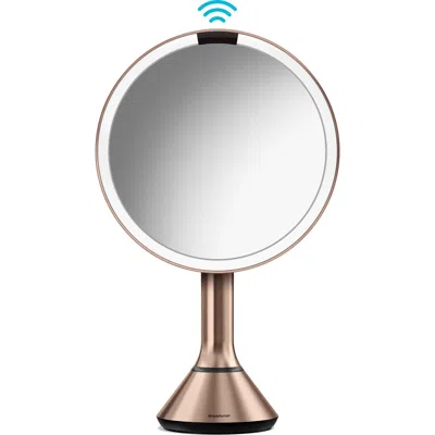 Simplehuman 8-inch Sensor Rechargeable Tabletop Mirror