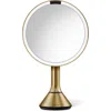 Simplehuman 8-inch Sensor Rechargeable Tabletop Mirror