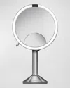 Simplehuman 8" Sensor Mirror Trio In Brushed Steel