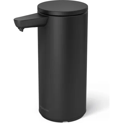 Simplehuman 9 Oz. Touch-free Automatic Rechargeable Sensor Liquid Soap Dispenser In Black