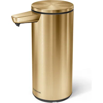 Simplehuman 9 Oz. Rechargeable Liquid Sensor Pump In Gold