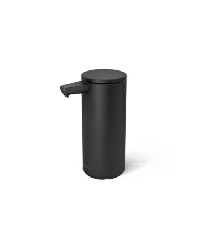 SIMPLEHUMAN 9 OZ, RECHARGEABLE LIQUID SENSOR PUMP, MATTE BLACK STEEL