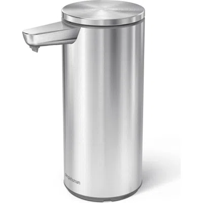 Simplehuman 9 Oz. Touch-free Automatic Rechargeable Sensor Liquid Soap Dispenser In Silver