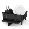 Simplehuman Compact Steel Frame Dishrack In Matte Blac