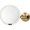 Simplehuman Wall Mount Brushed Sensor Mirror