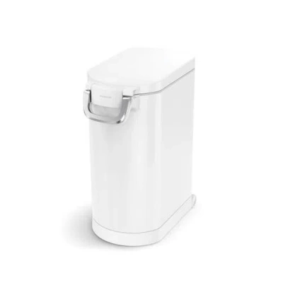 Simplehuman Large Pet Food Can In White